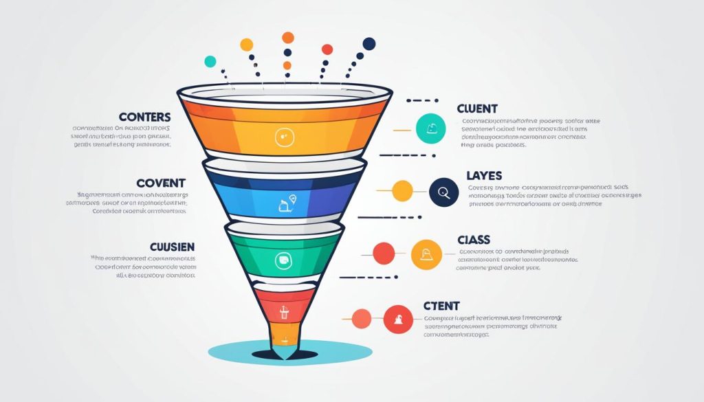 Engaging Content in Conversion Funnel Models
