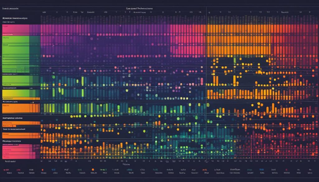 interaction heatmap visualisation